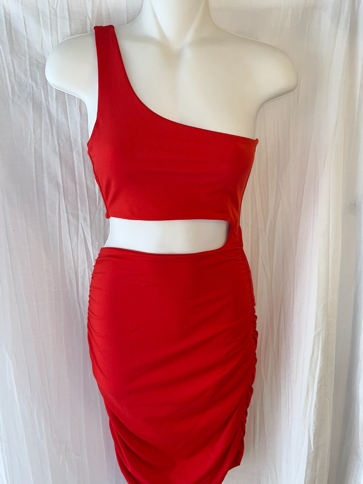 Lot of 5 Mini Cocktail Dresses- Size 4-6 (S/M)- Black and Red- Various Brands