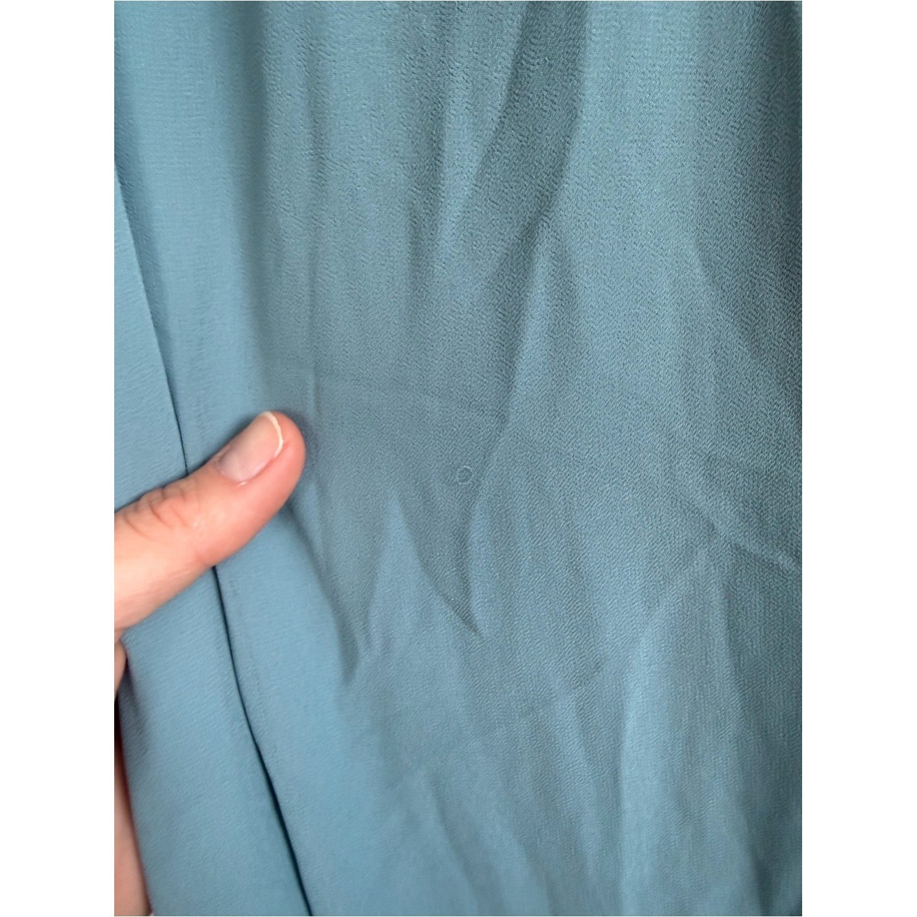 Show Me Your Mumu Blue Flutter Sleeve Maxi Dress Large