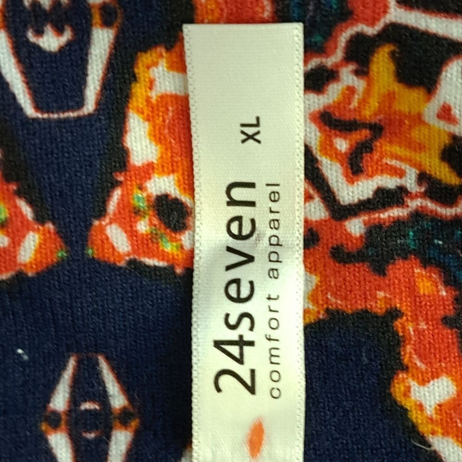 24 Seven Gothic Style Festival Dress in Geometric Mystical Print Size XL NWOT