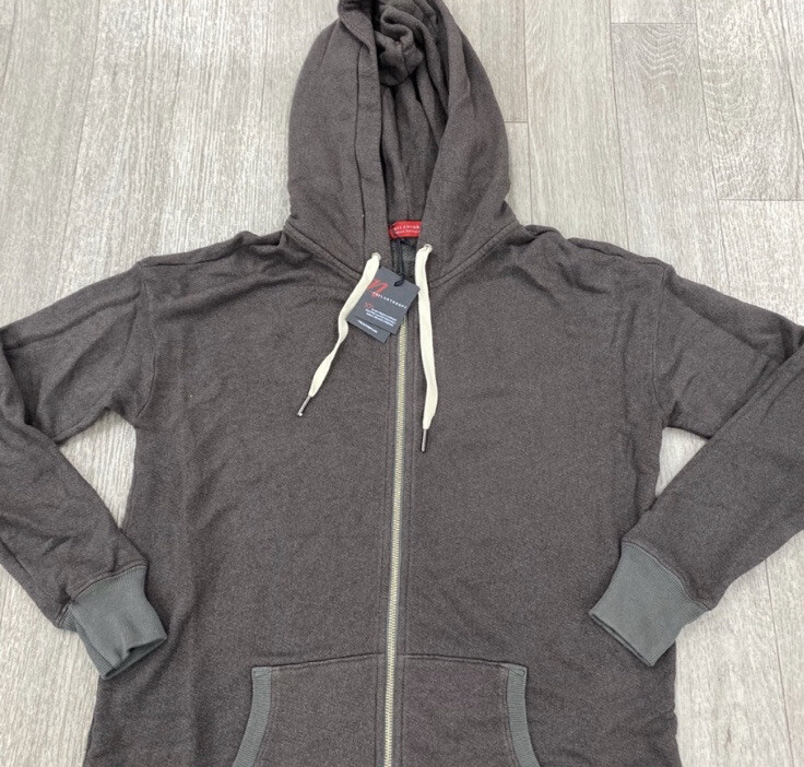 N:Philanthropy Women’s Zip UP Hoodie Dress Sage Gray Small NWT