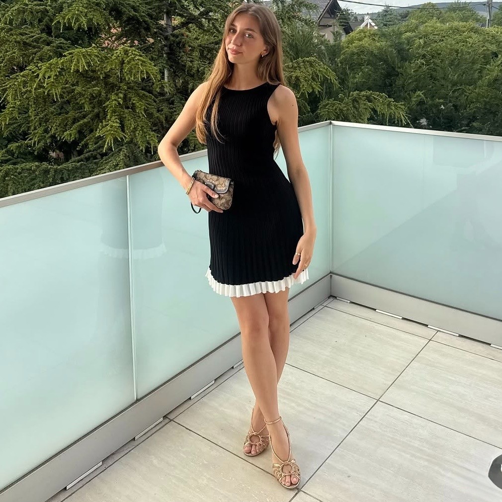 ZARA : Short Ribbed Knit Dress : 3921/067 | *UK Buyers No Import Fees*