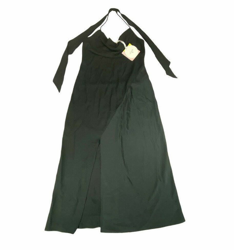 Women’s Halter Neck Tie Slip Dress – CUSHNIE – Various Sizes/Colors – S634+