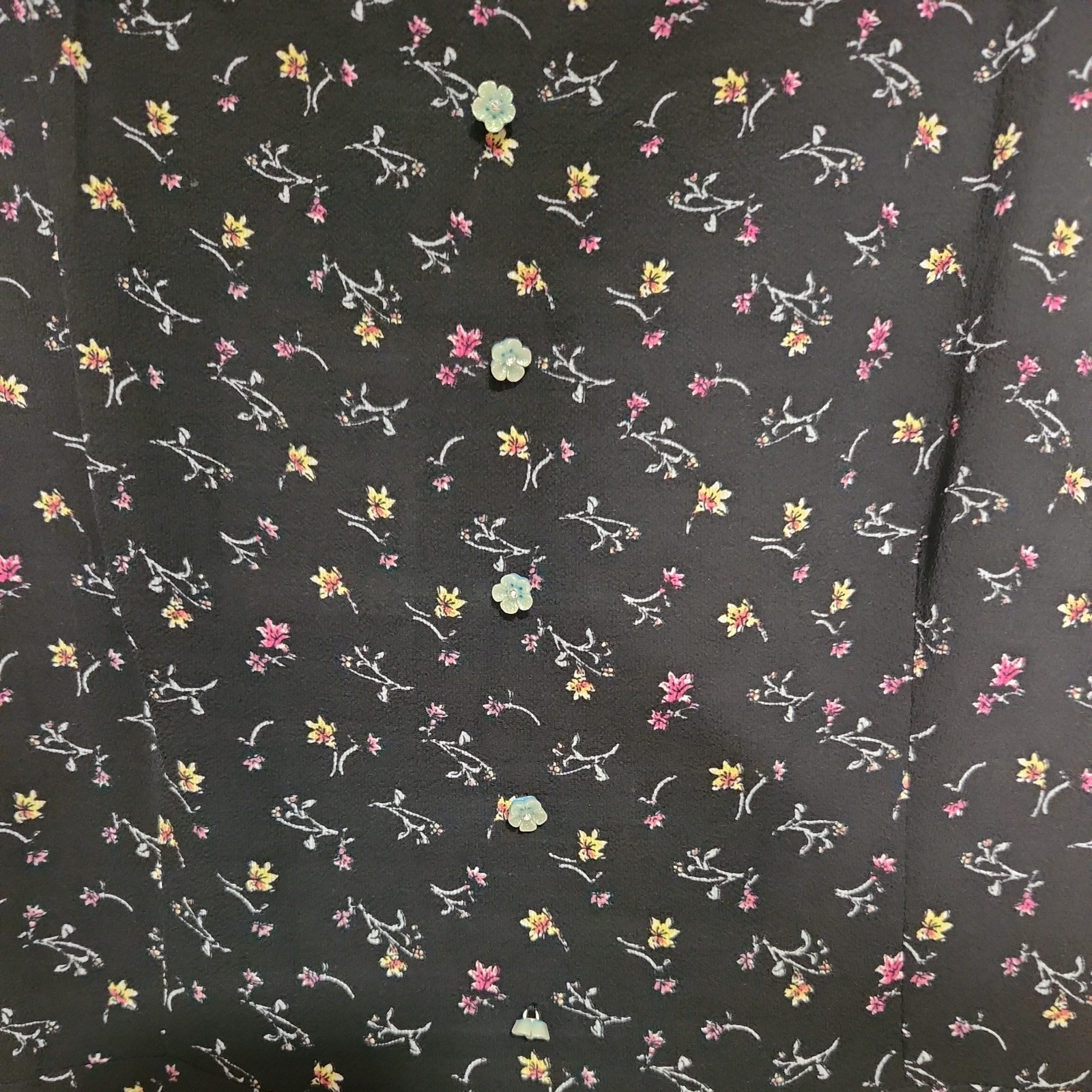 UNIQUE VINTAGE Pink & Yellow w/ accent buttons FLORAL SWING DRESS – NEW – Sz 4XL