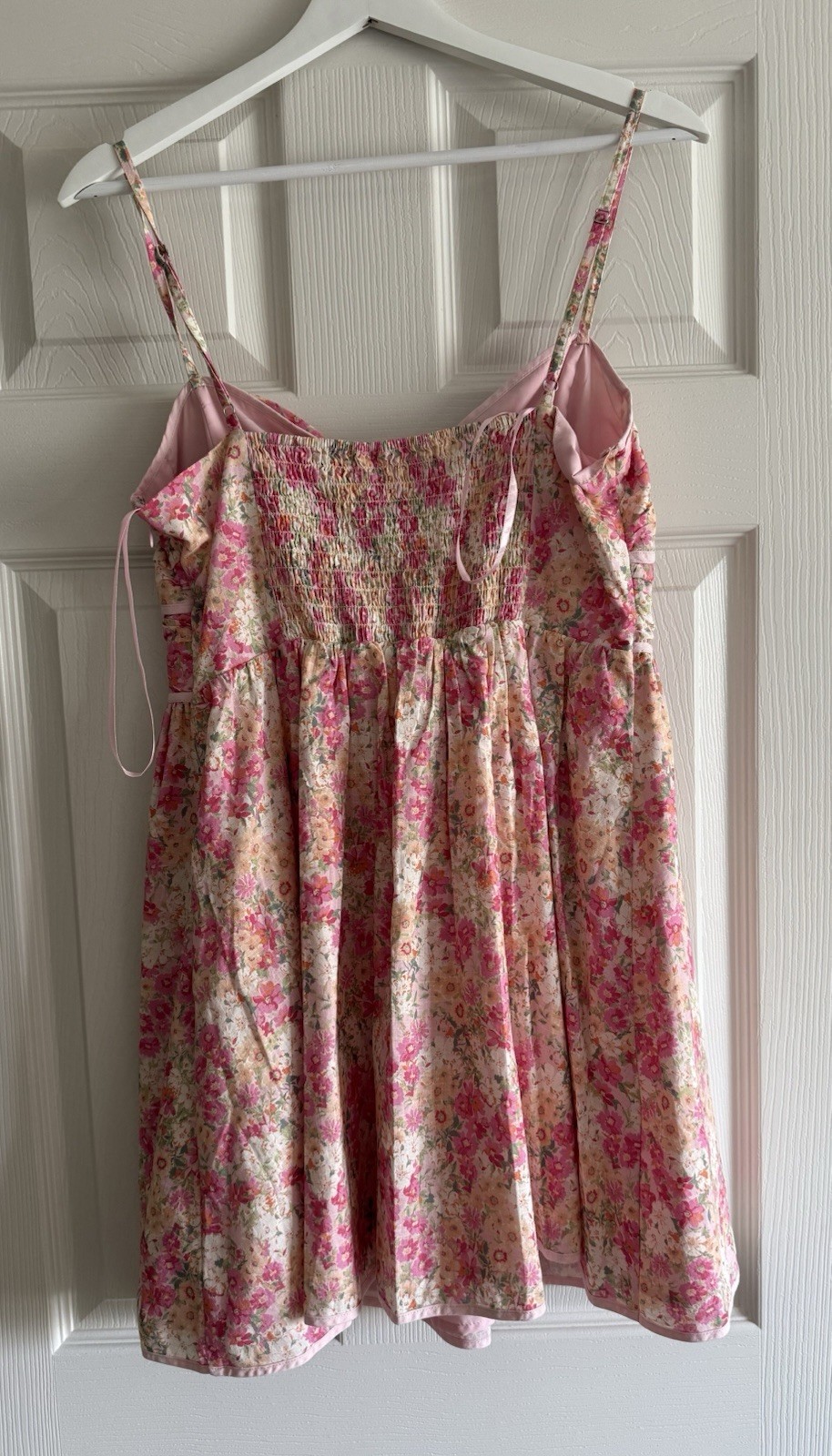 Altar’d State Harmony Floral Mini Dress L Large Pink NWT