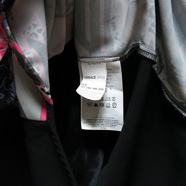 VERSACE JEANS Short Sleeved Dress women’s IT 42 size Unused Perfect
