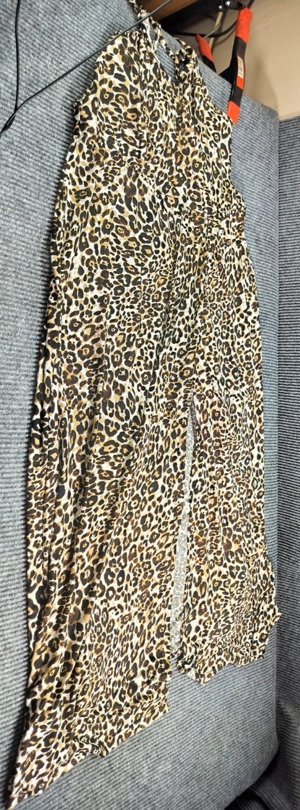 Nine.Eight NewYork Woman Summer Maxi Dress Island Animal Print Sleeveless 2XL