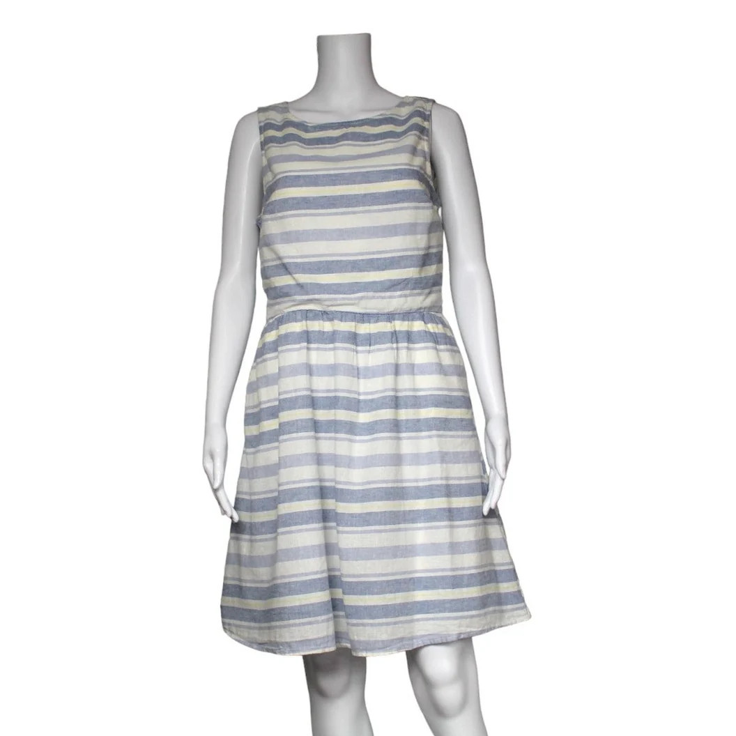 Beach Lunch Lounge Sleeveless Knee Length Dress Women’s Size Medium