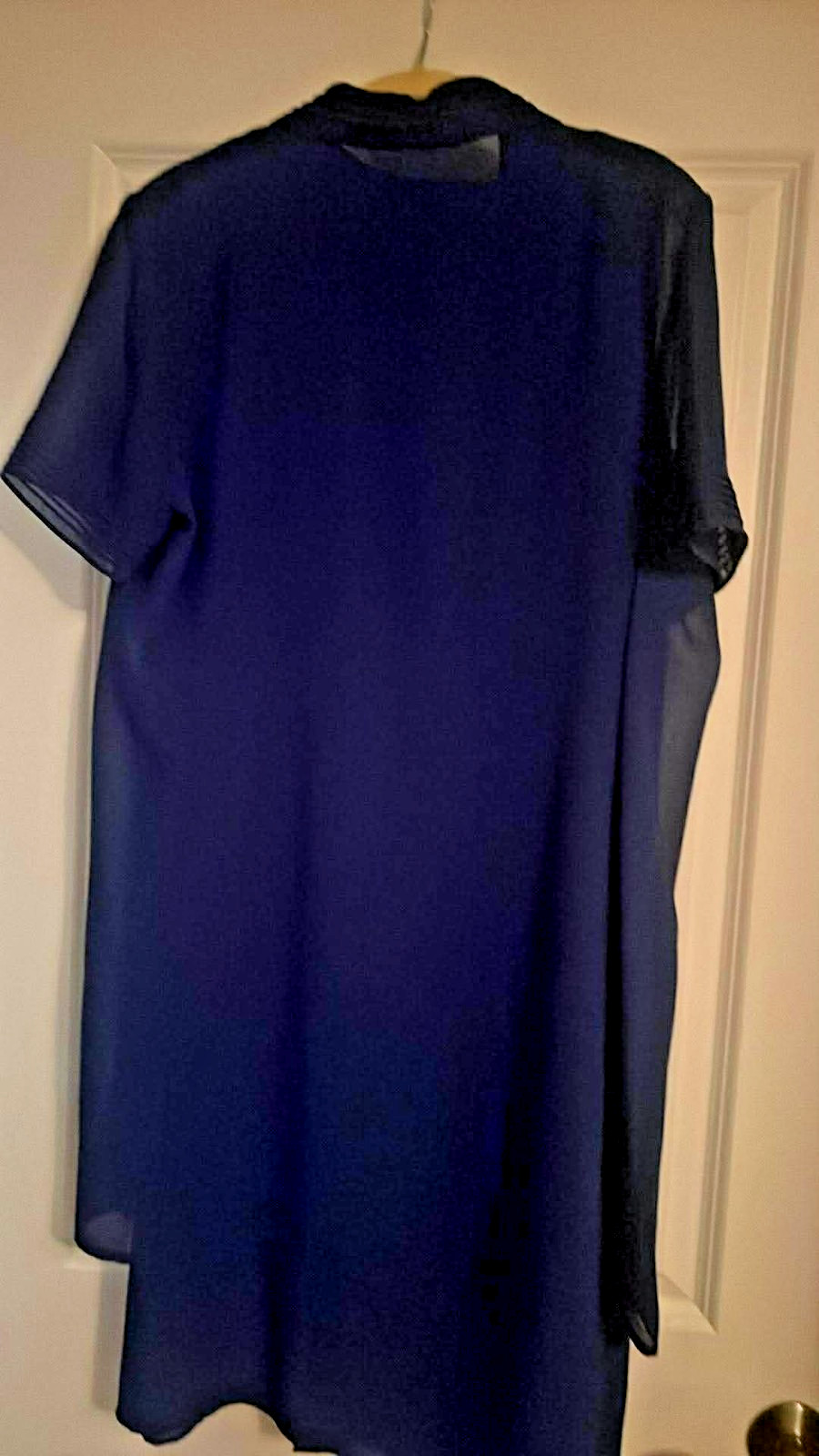 Studio C Blue Dress and Jacket Size 14 Dry Clean Only