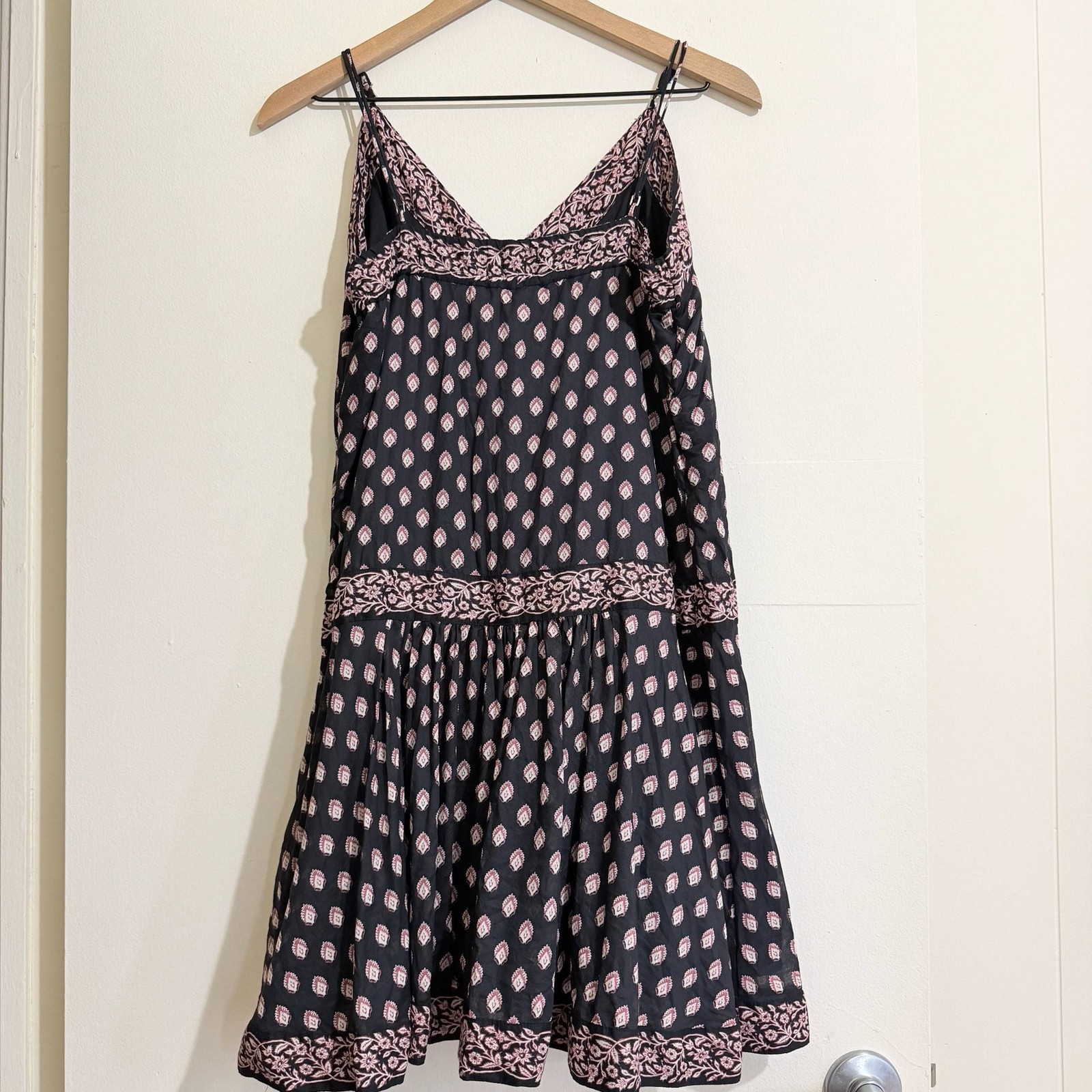 Abercrombie & Fitch Floral Mini Dress Built-In Shorts Boho Size Large Tall