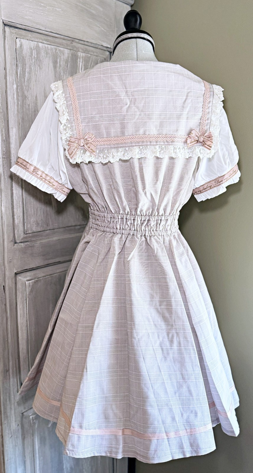 Liz Lisa Dungaree Sailor Collar OP Dress Bijou Jfashion Gyaru Himekaji Japan