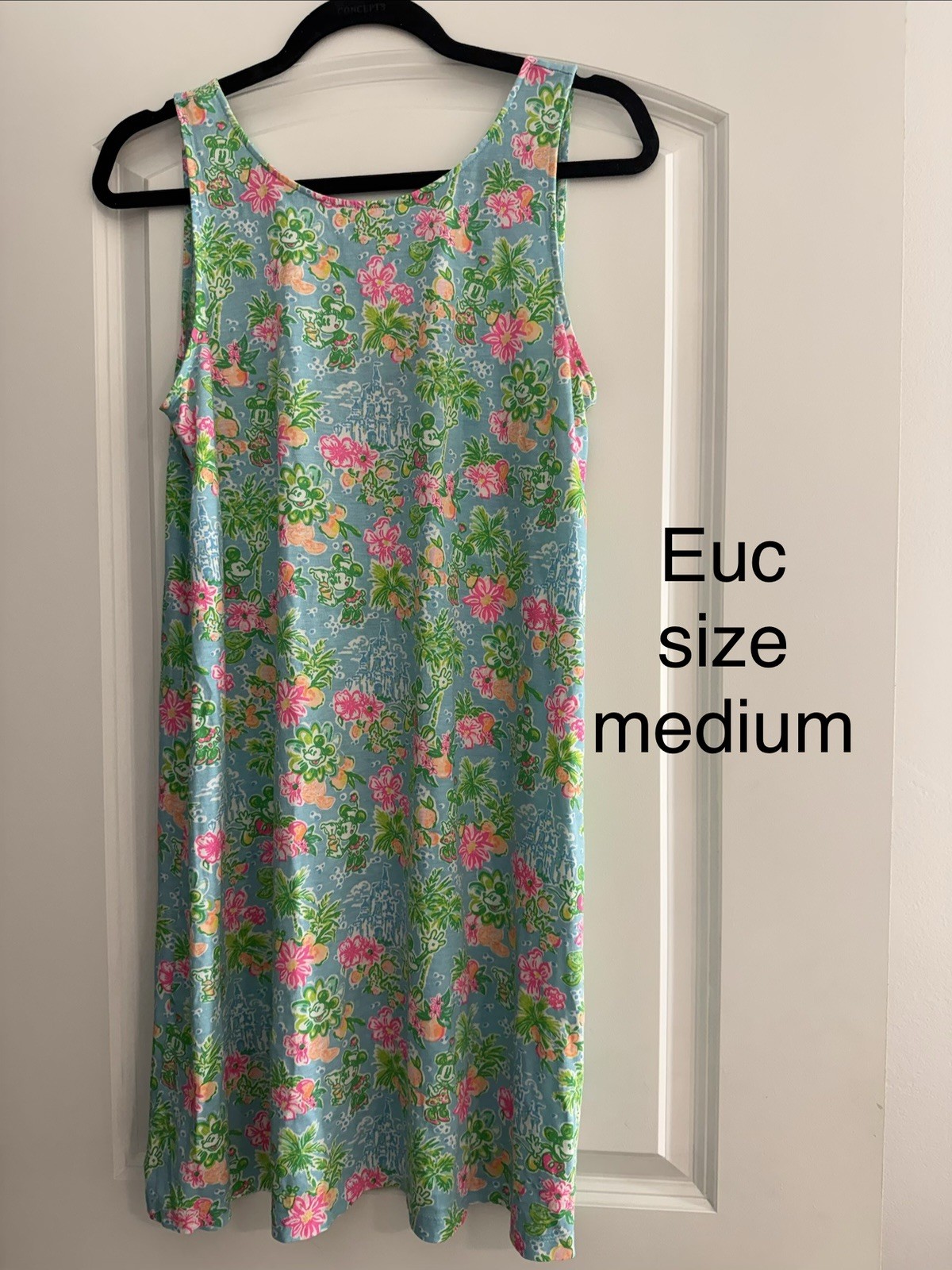 Lilly Pulitzer Disney Loves Mickey Swing Dress Size Medium