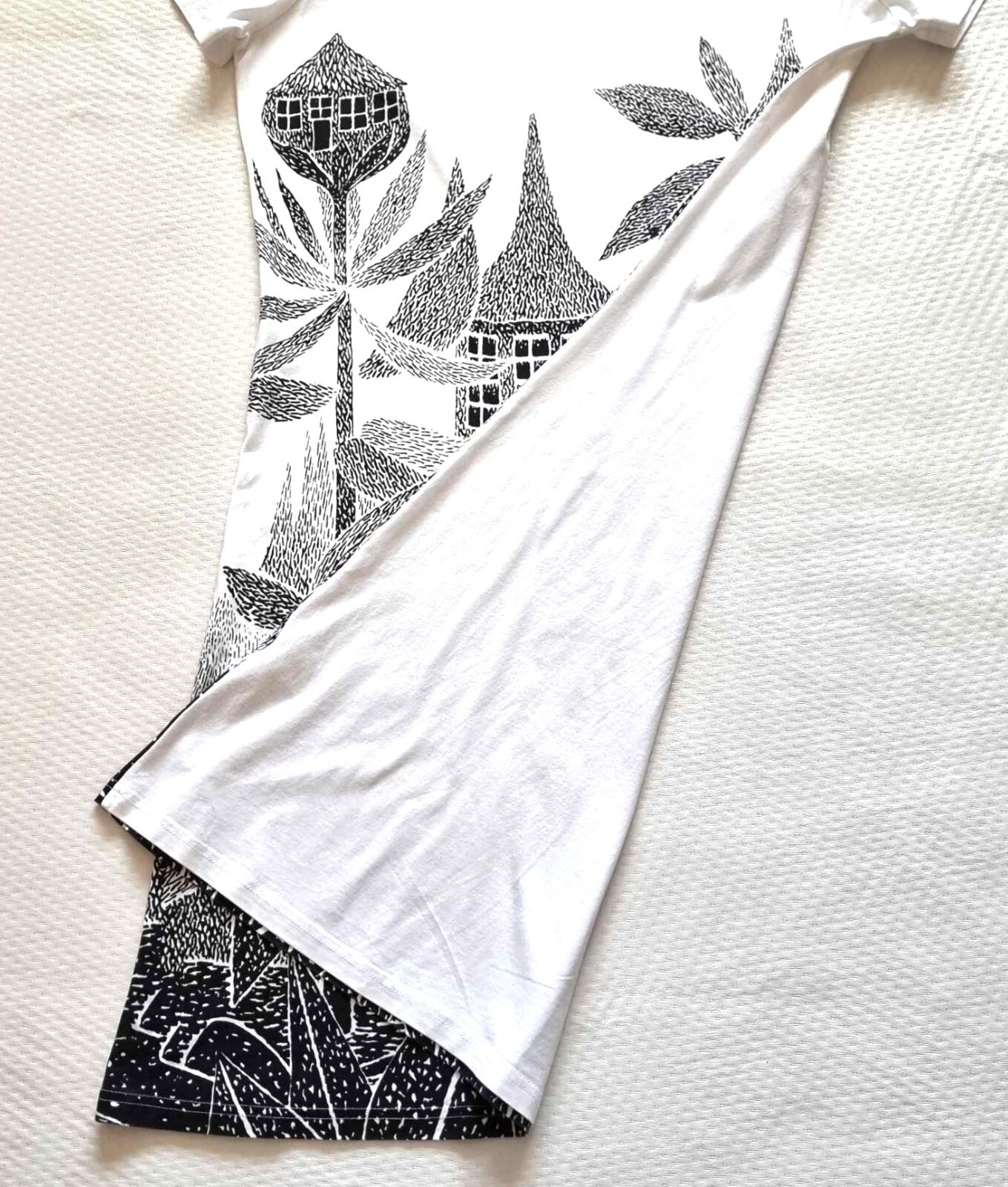 MOOMIN Short Sleeve Cotton/ Modal Dress size M