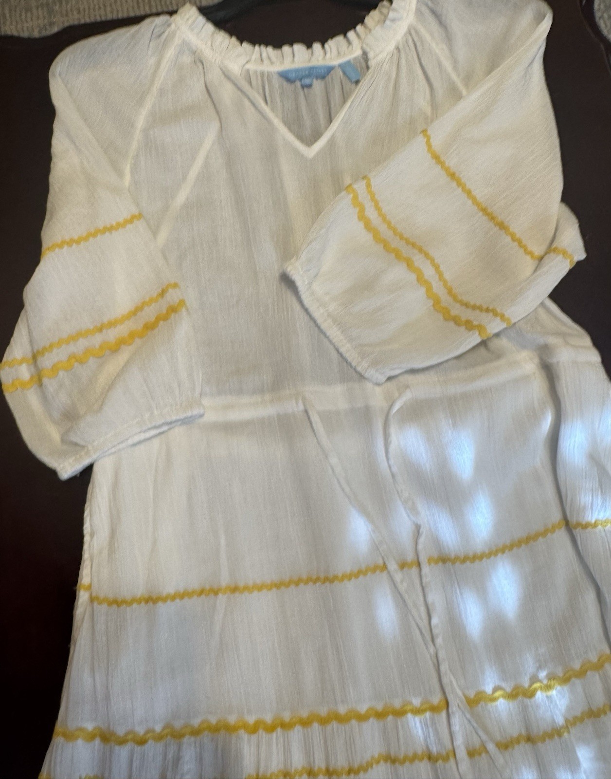 Draper James White Dress Size M