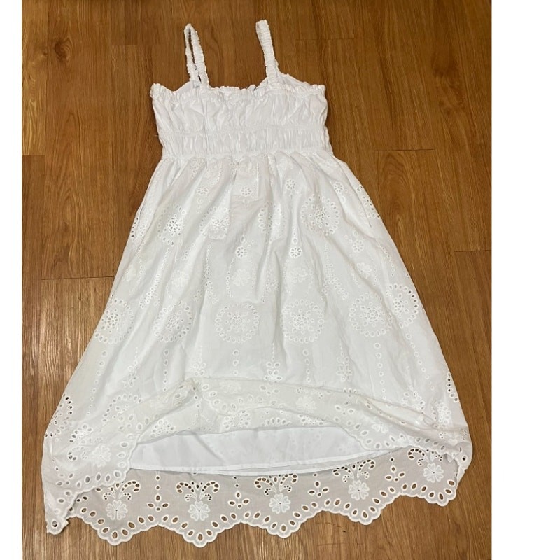 Steve Madden Harmony Eyelet Embroidered Cotton Midi Dress XL