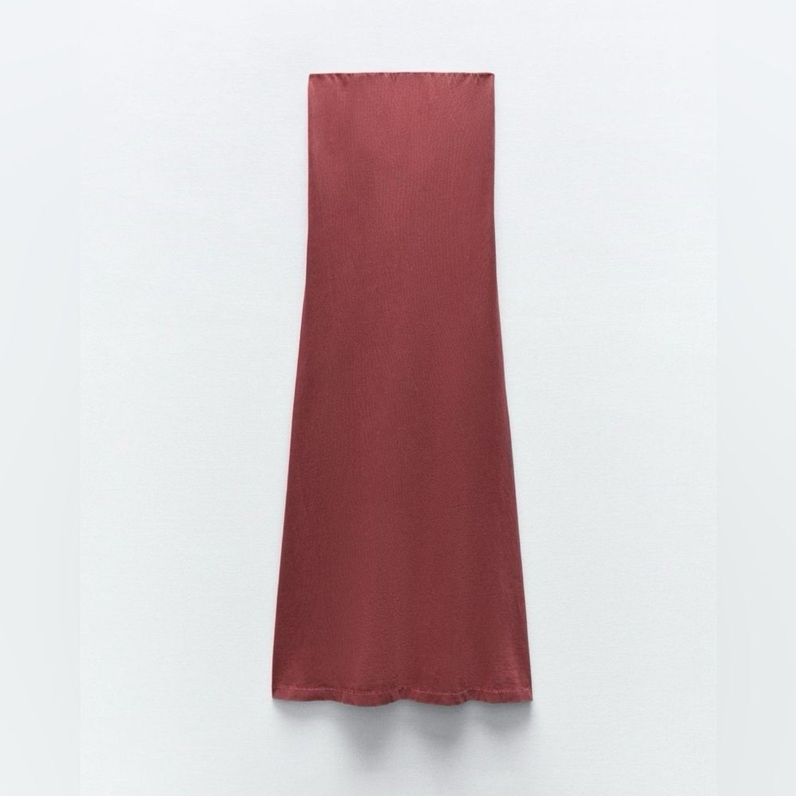 Strapless Wide-Leg Jumpsuit in Dusty Rose