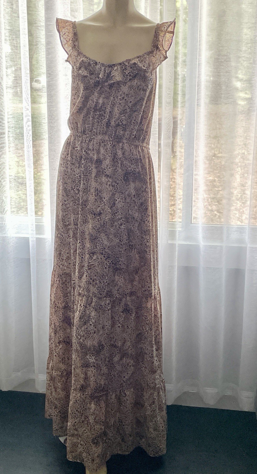 Gorgeous Rokoko Maxi Shiffon Dress size 2X 1X/2X