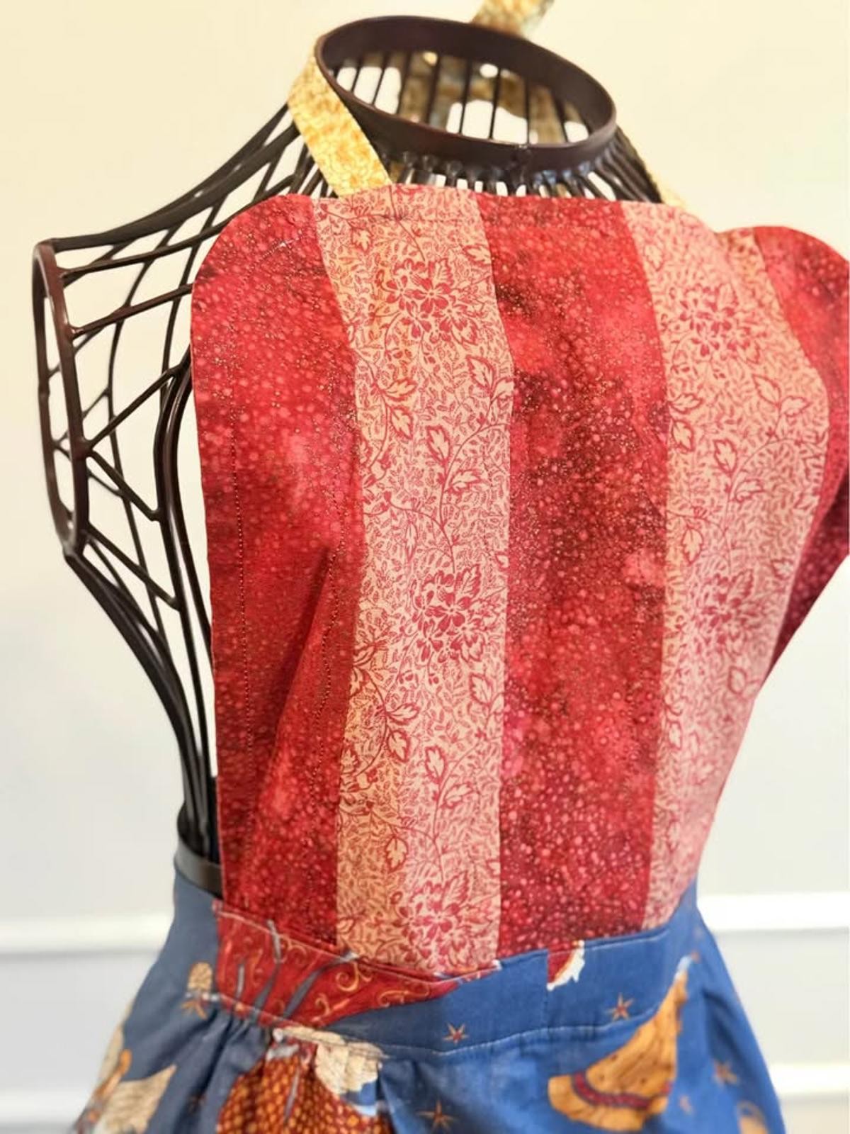 Vintage HandMade Christmas Apron