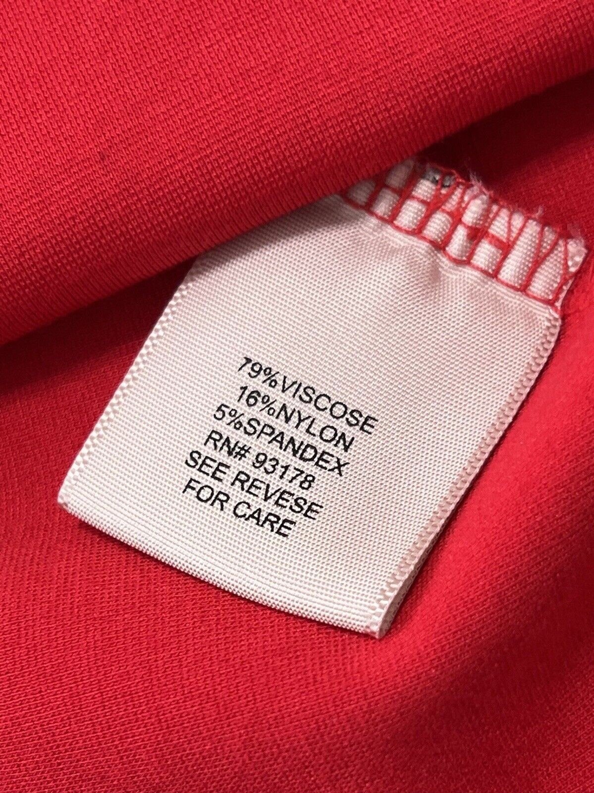 Philosophy Republic Clothing Classic Red Dress Size Small Short Sleeve Straight