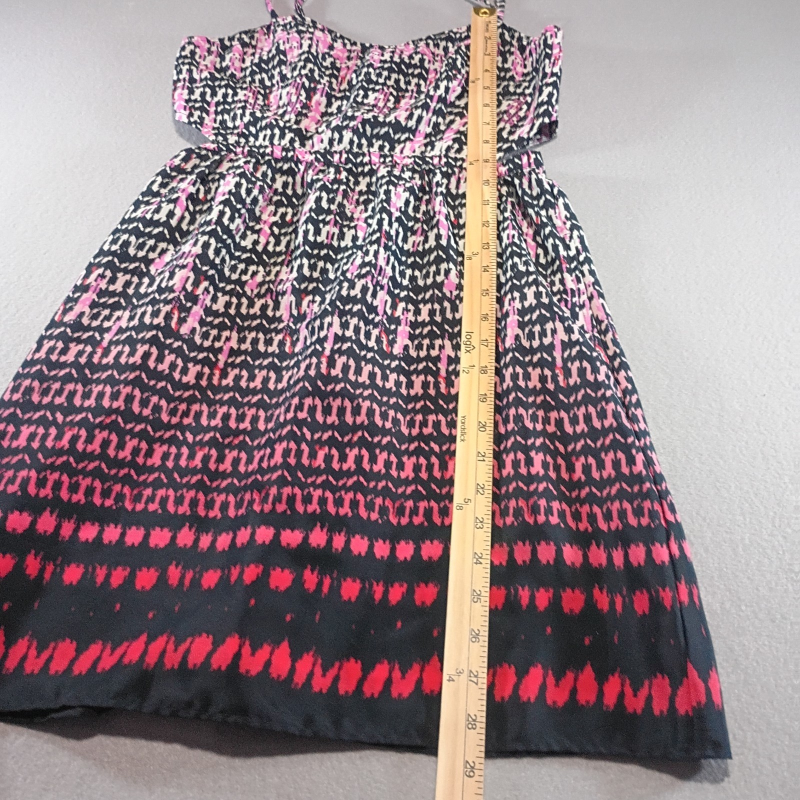 American Eagle Outfitters Womens Size 8 Abstract Sweetheart Fit & Flare Dress