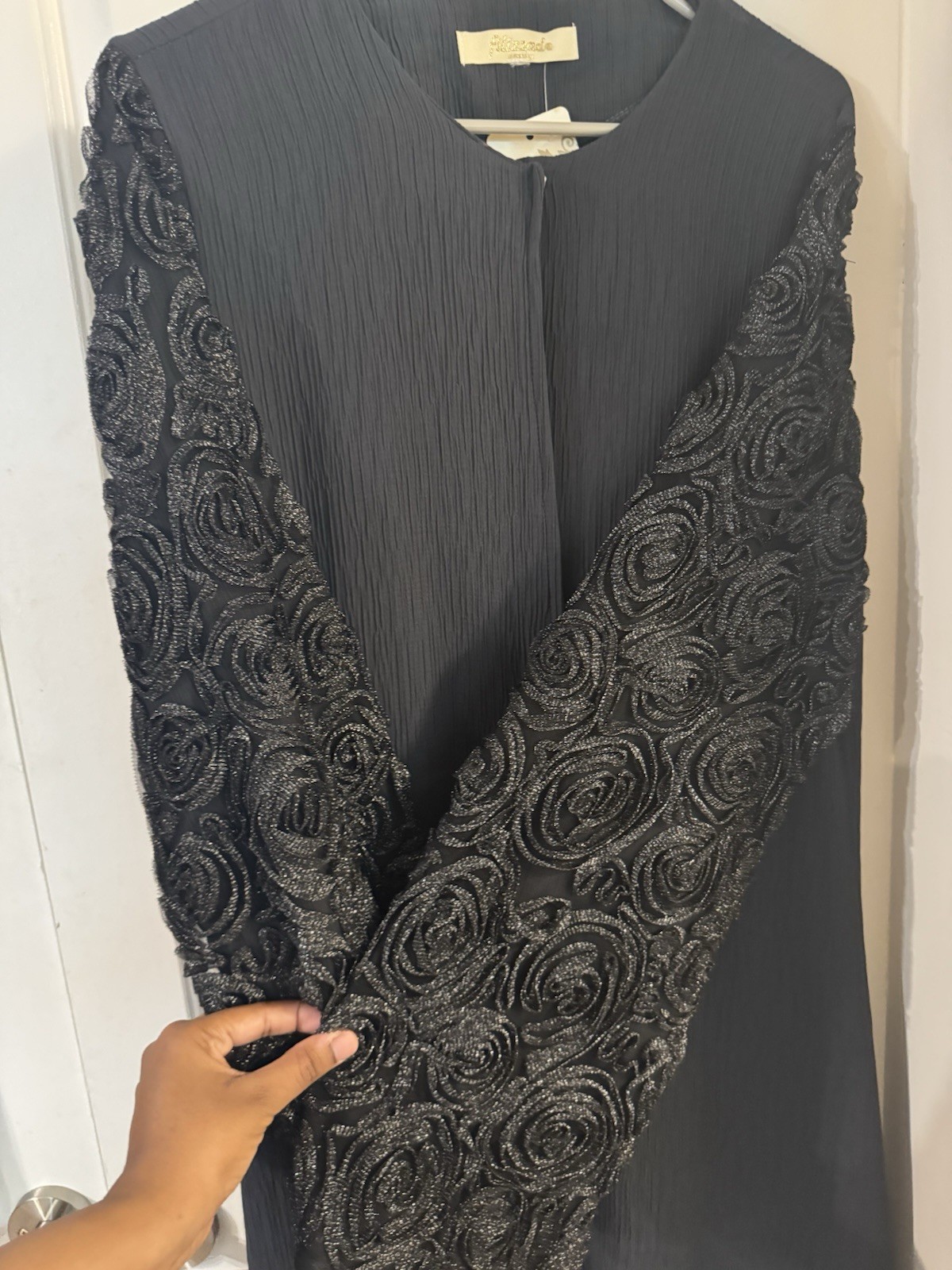 Gray Abaya