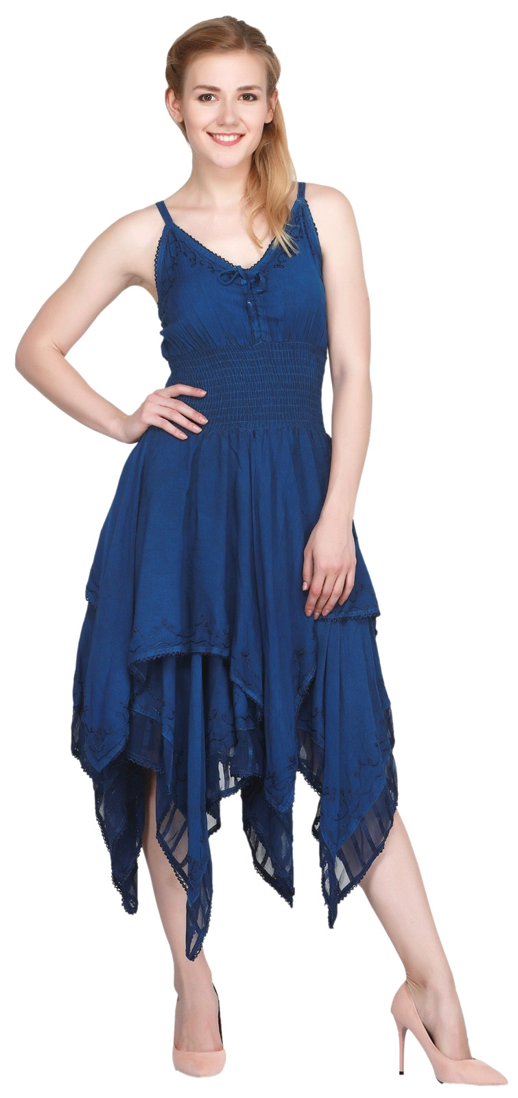 Women’s Asymmetrical high low Summer Fit & Flare Party Dress Pack of 10 Pcs MIX