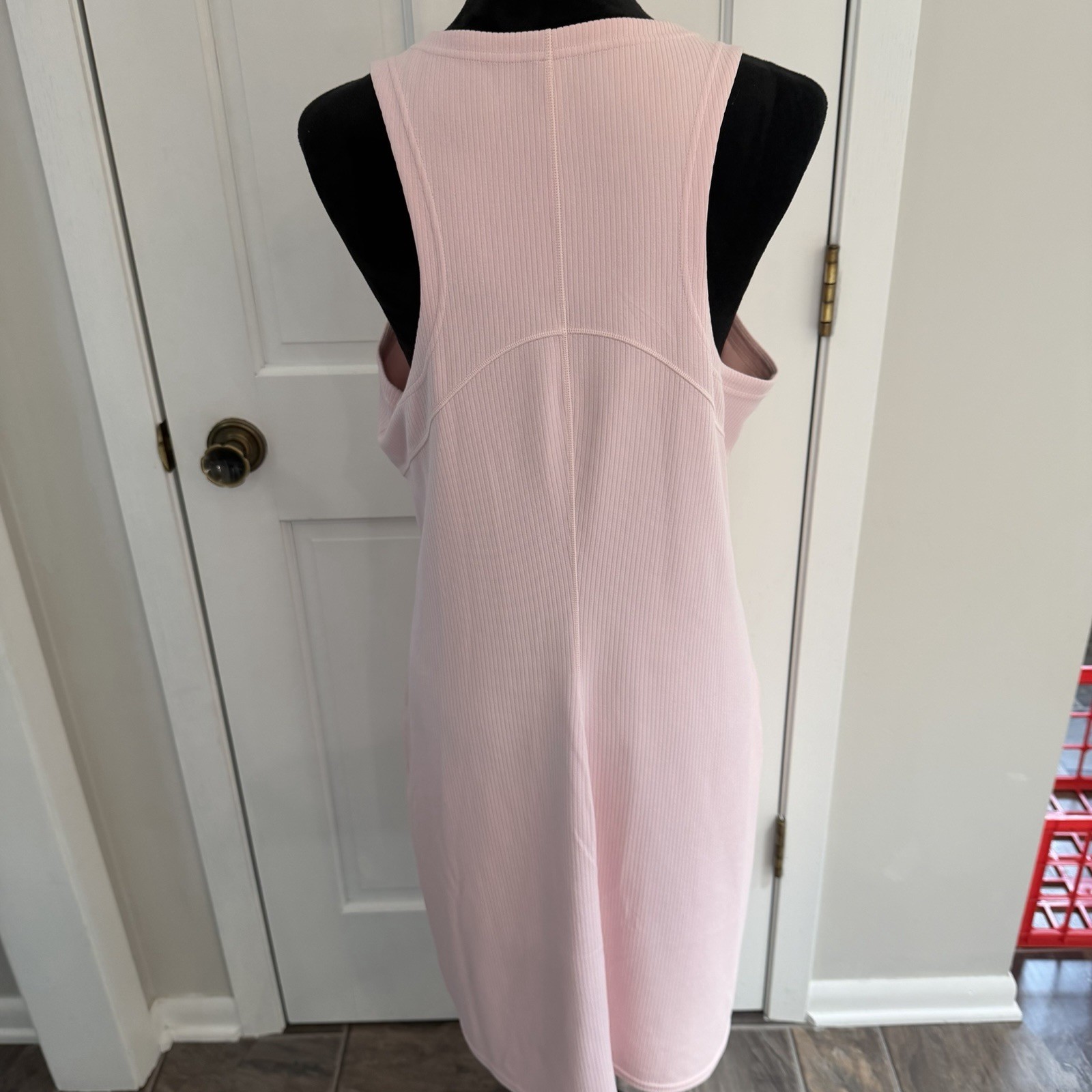 Lululemon Ribbed Softstreme Slim-Fit Tank Dress Women’s 14
