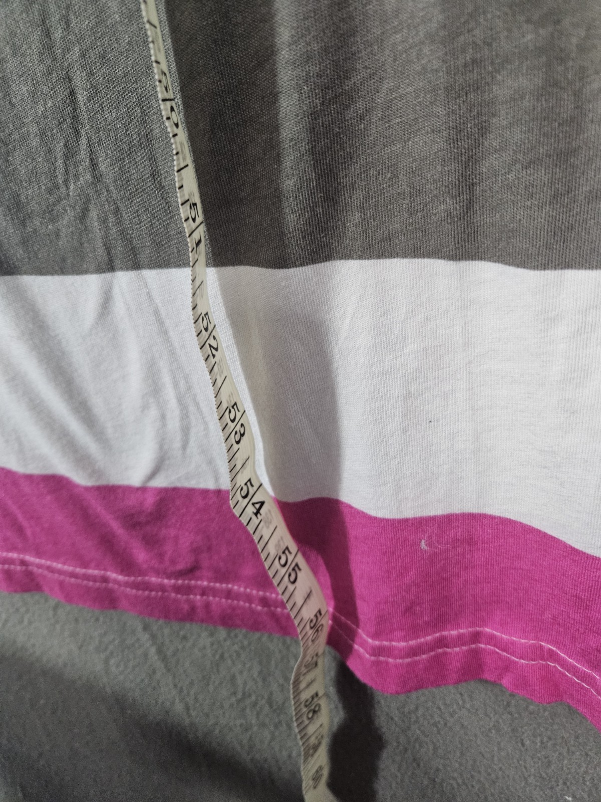 Vintage Y2K Echo Red Maxi Dress Rainbow Stripe Tank Straight Racerback Medium