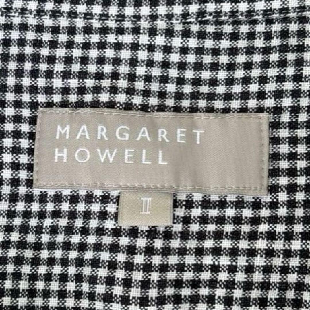 Margaret Howell Linen Shirt Dress Gingham Check