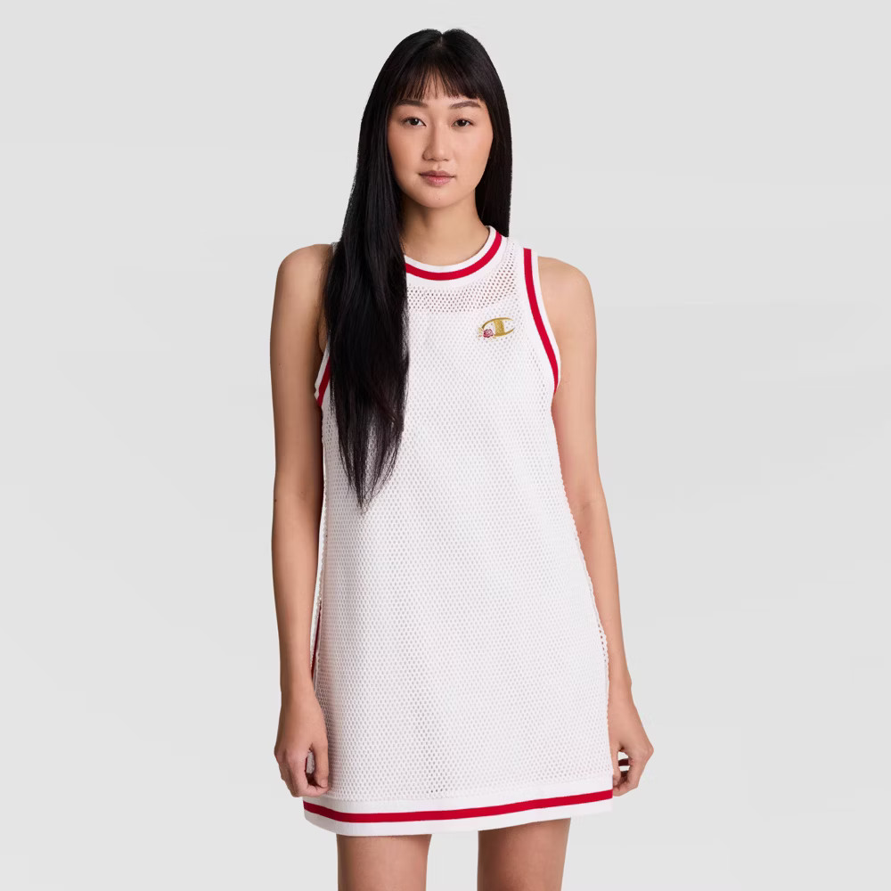 Champion Women Goalkeeper Crochet Mini Dress