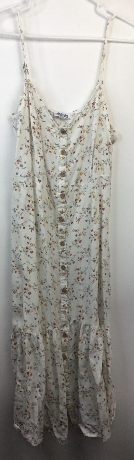 Mimi Chica Woman’s XL Multicolor Floral Tank Dress
