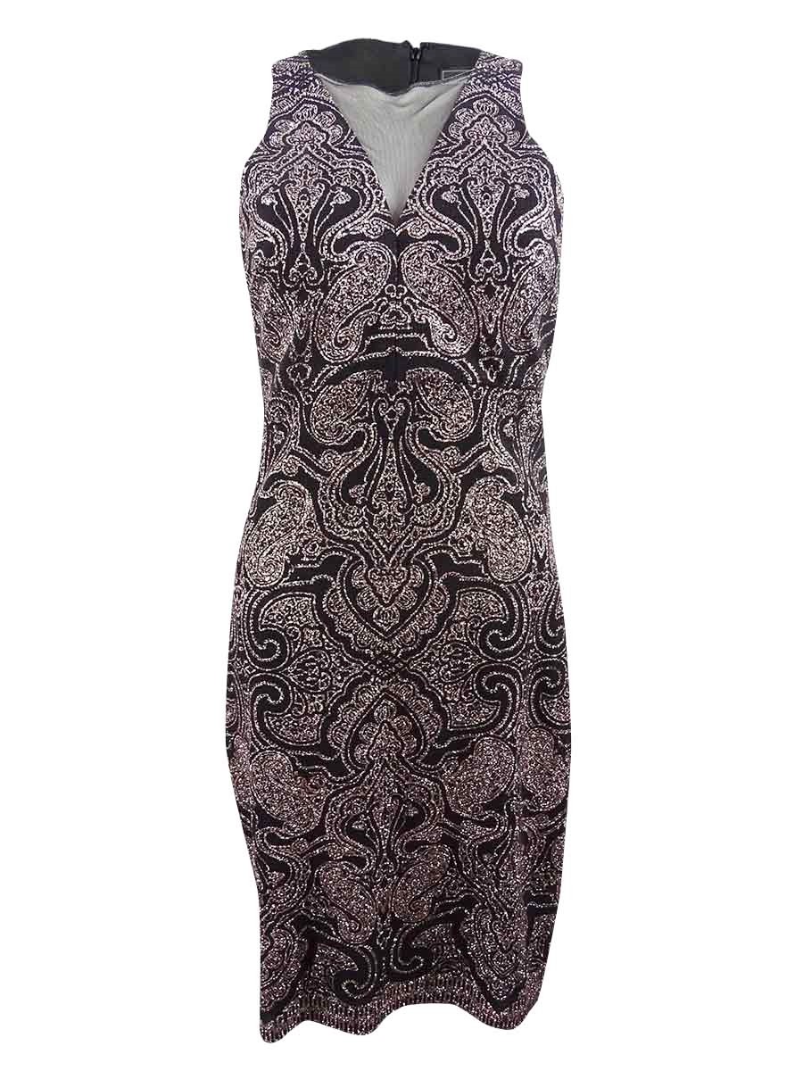 Nightway Women’s Glitter Sheath Dress