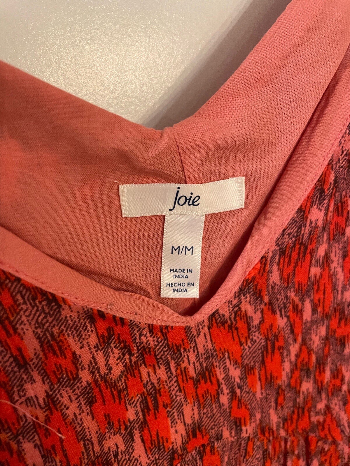 Joie Women’s Tiered Sleeveless Maxi Dress, 100% Cotton Easy Care, Tea Rose Red M
