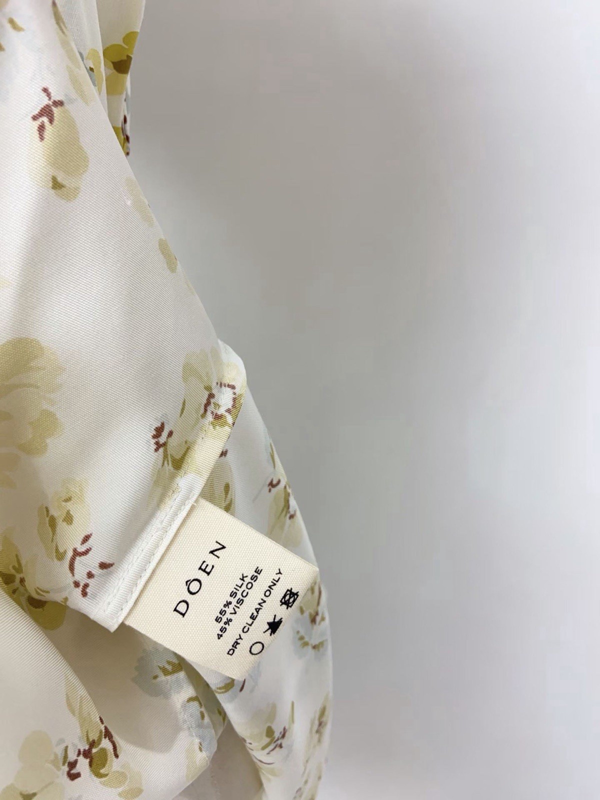 Doen Sera Mini Dress Silk & Viscose Size XL