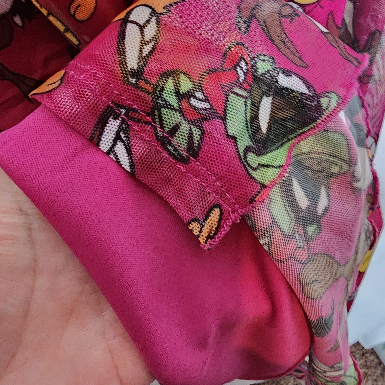 4X 26W Torrid Pink Looney Tunes Bugs Bunny Mini Mesh T Shirt Dress Y2k Cartoon
