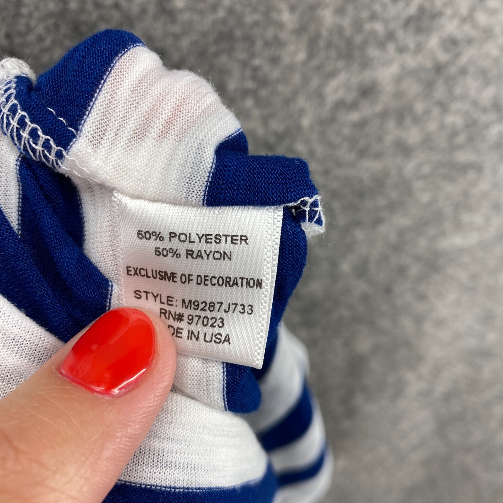 Miken Dress Women XS Hooded Sleeveless Blue Striped Cover Up Knit