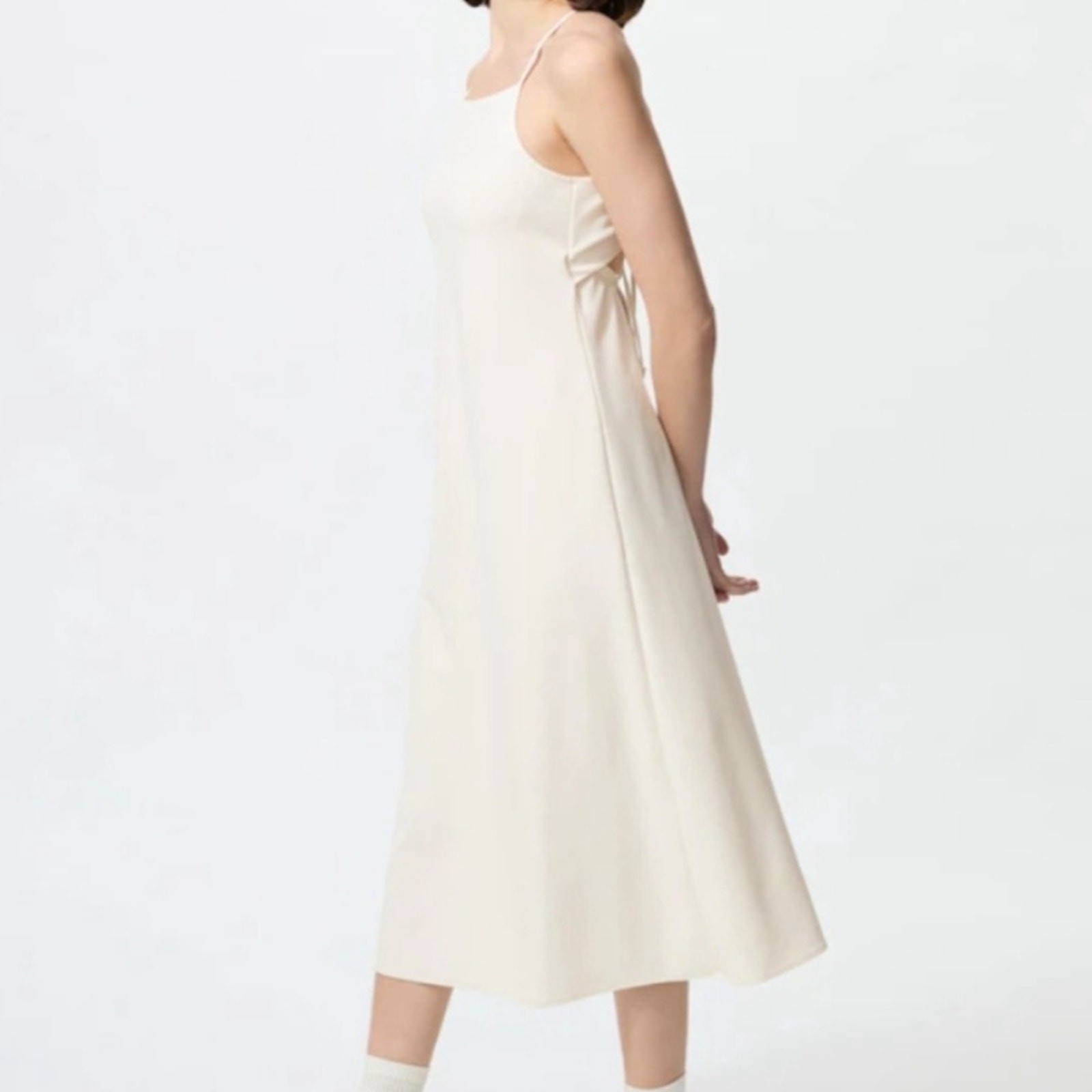 Uniqlo Crepe Jersey Bra Camisole Dress