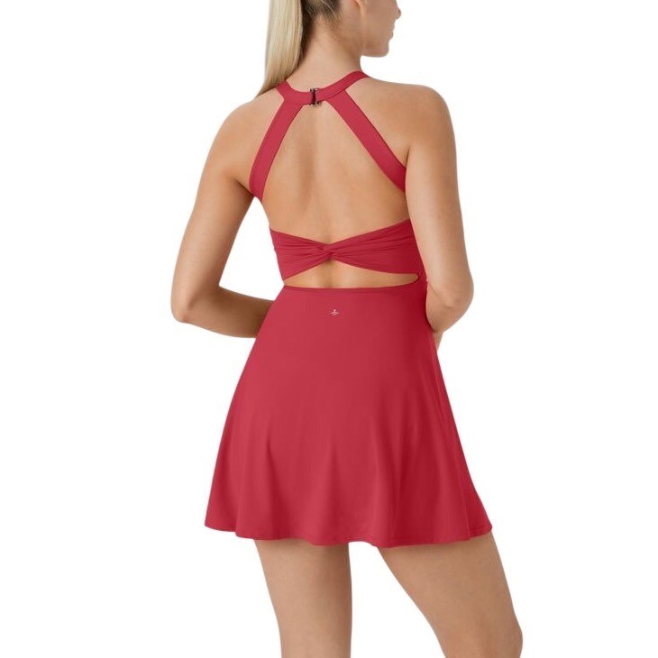 Halara SoftlyZero AiryBackless Twisted Active Dress, Size Small, NWT