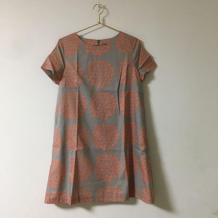 marimekko Puketti A-line dress size 34 length 33 inches