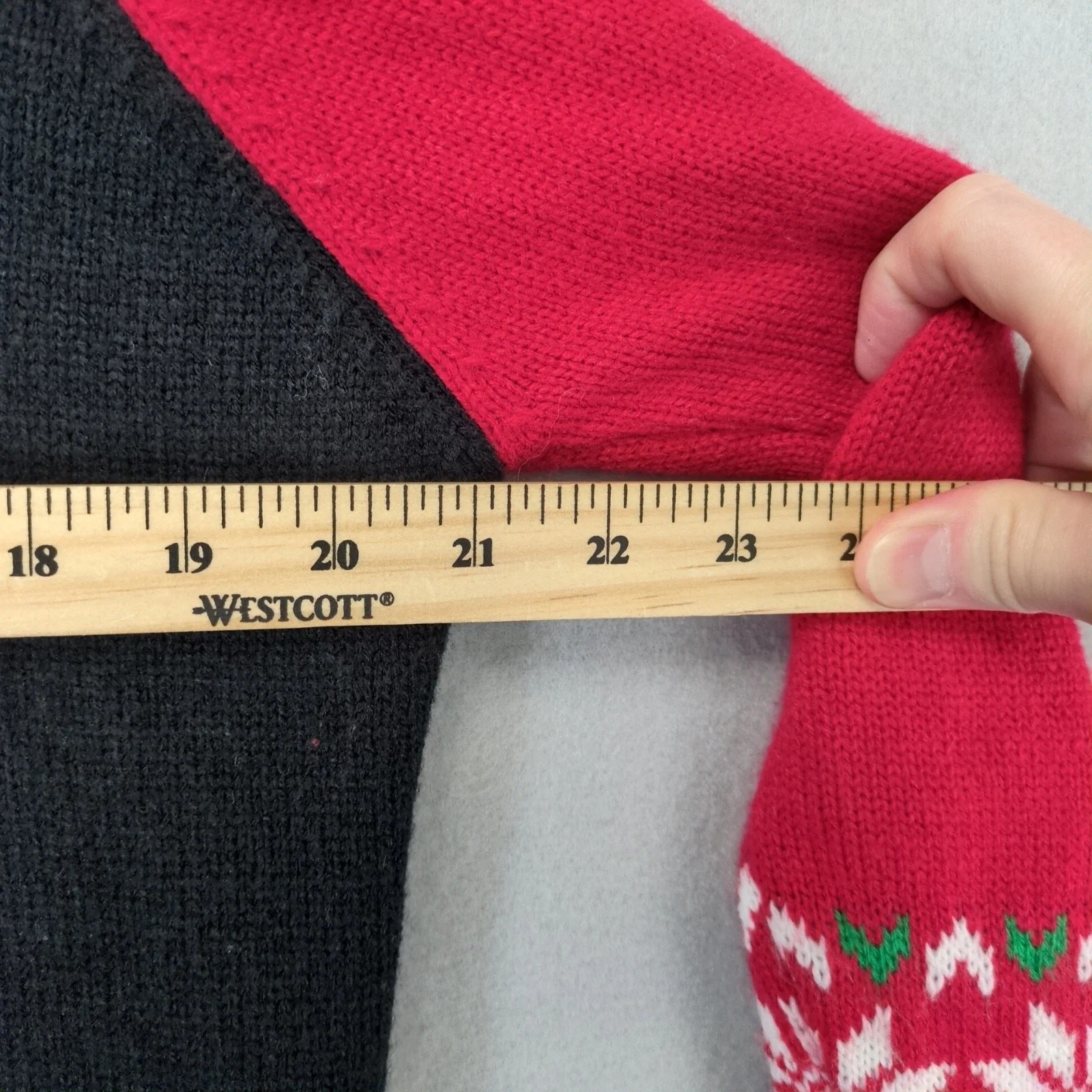 United States Sweaters Knit Holiday Christmas Elf Sweater Dress Sz XL Party Ugly