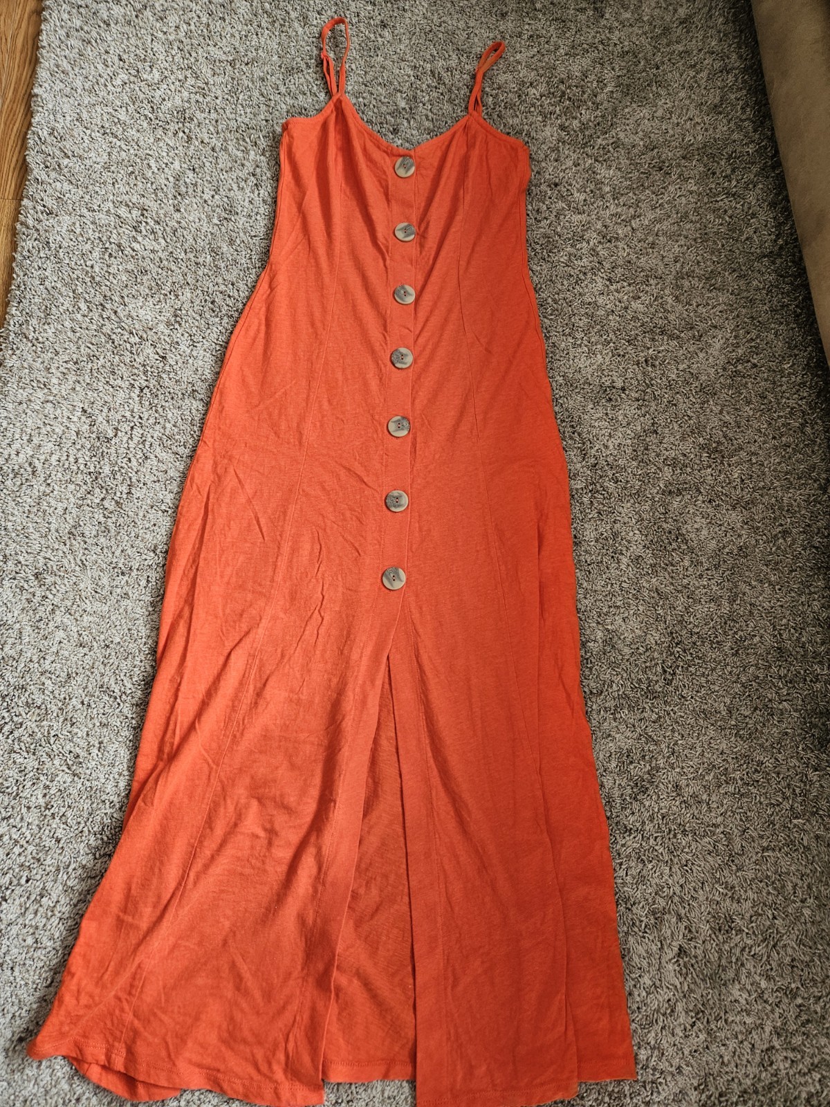 Asos Midi Button Down Dress Size 2