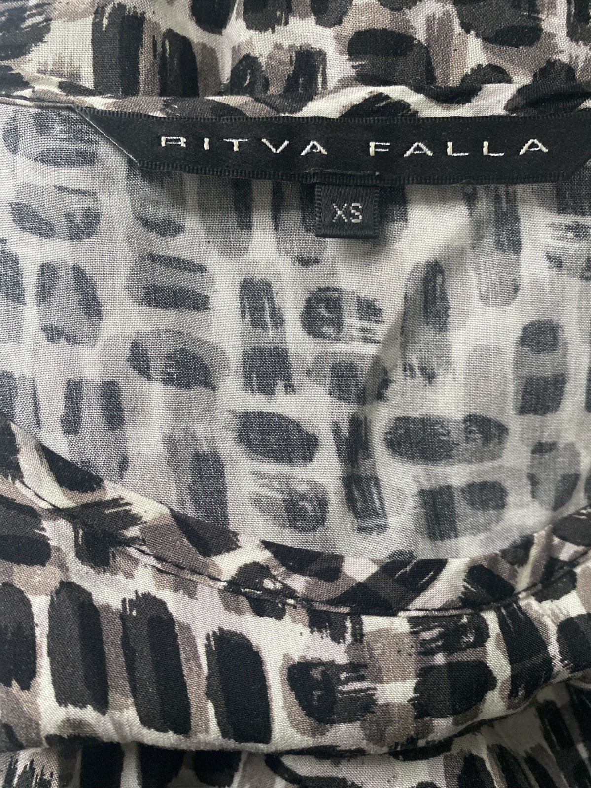 RITVA FALLA Dress Sz XS Lagenlook Minimalist Finland