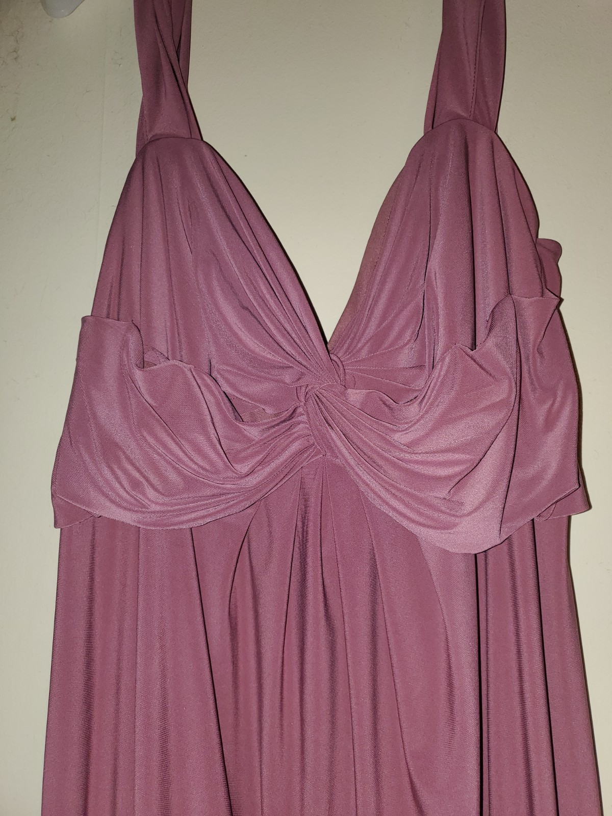 DB Studio Celebrate Empire Waist Chianti Plus Size Bridesmaid Dress Sz 20