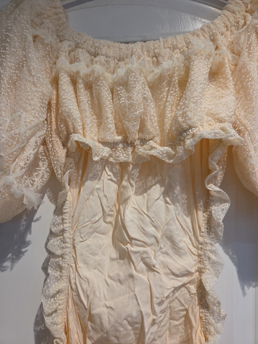 Skyler Rose Dress Size M Ivory Lace