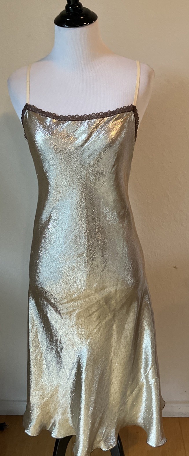 Vintage Rozae Nichols Dress 2 Layer Art To Wear 90s Y2K Size P Fairy Core