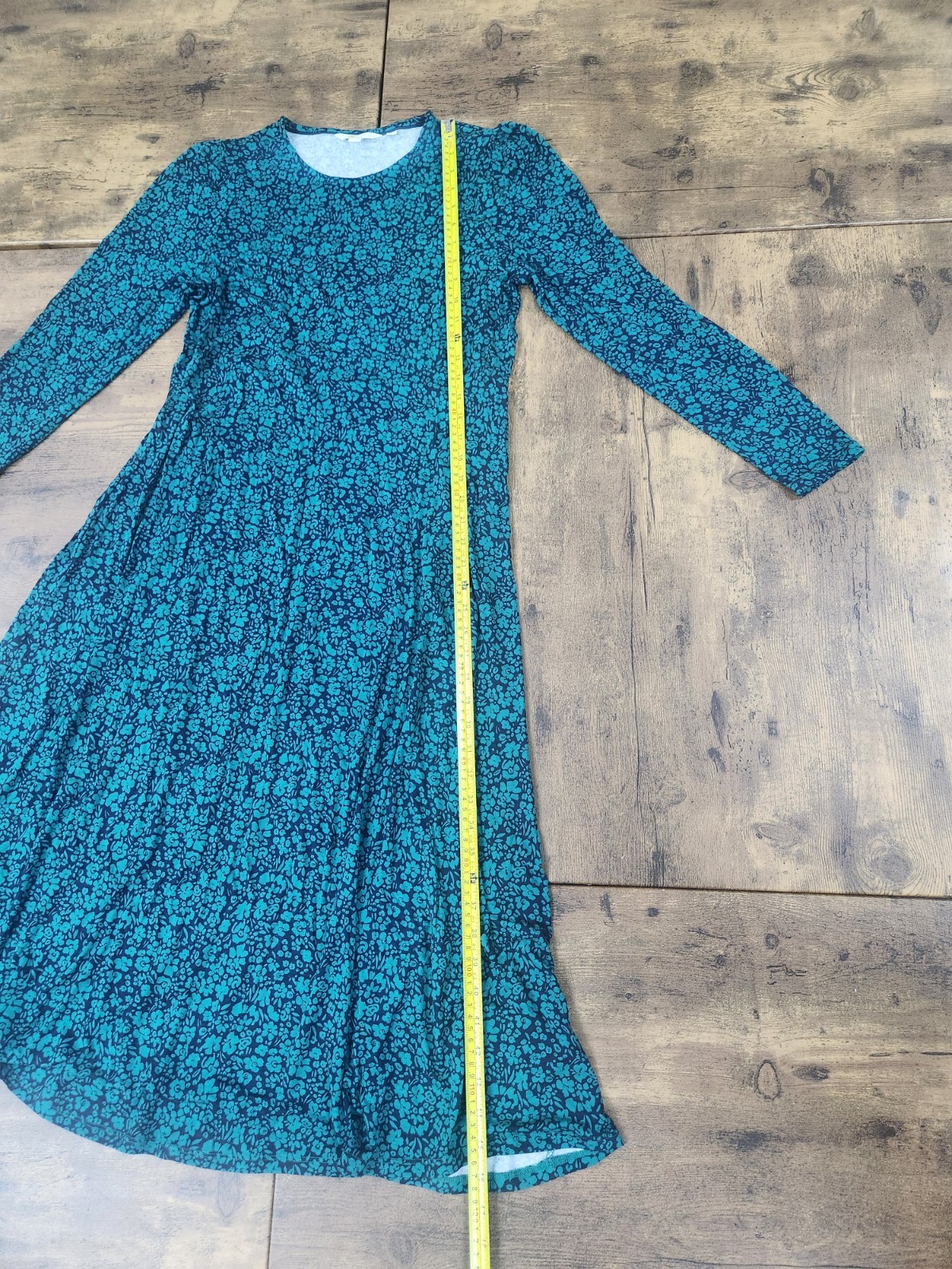 Boden Eloise Jersey Midi Dress “Forest Petal Bloom” Size 10L (Long)