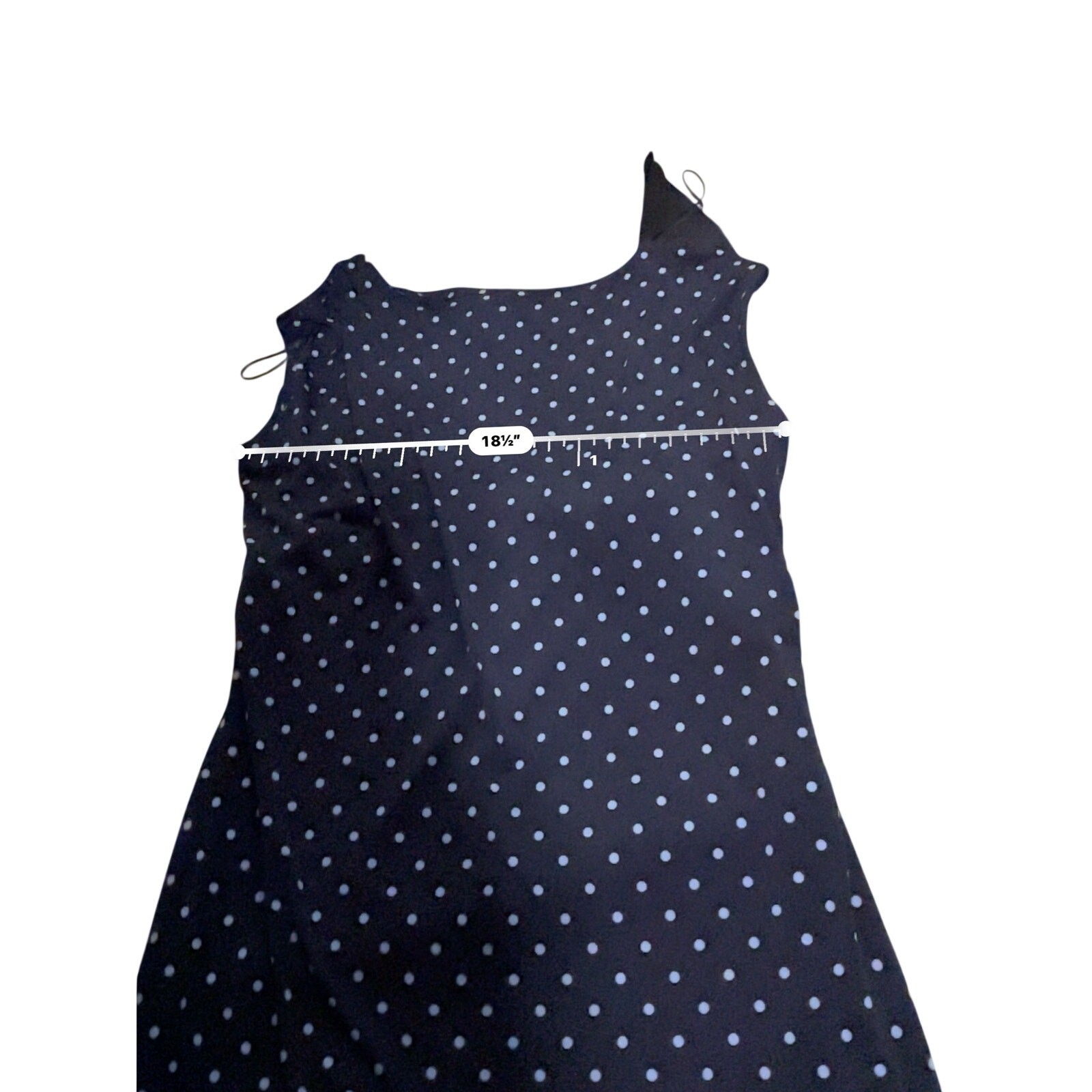 Vince Camuto Pinup Retro Quiet Luxury Polka Dot Sheath Midi Dress NWT Plus 1X