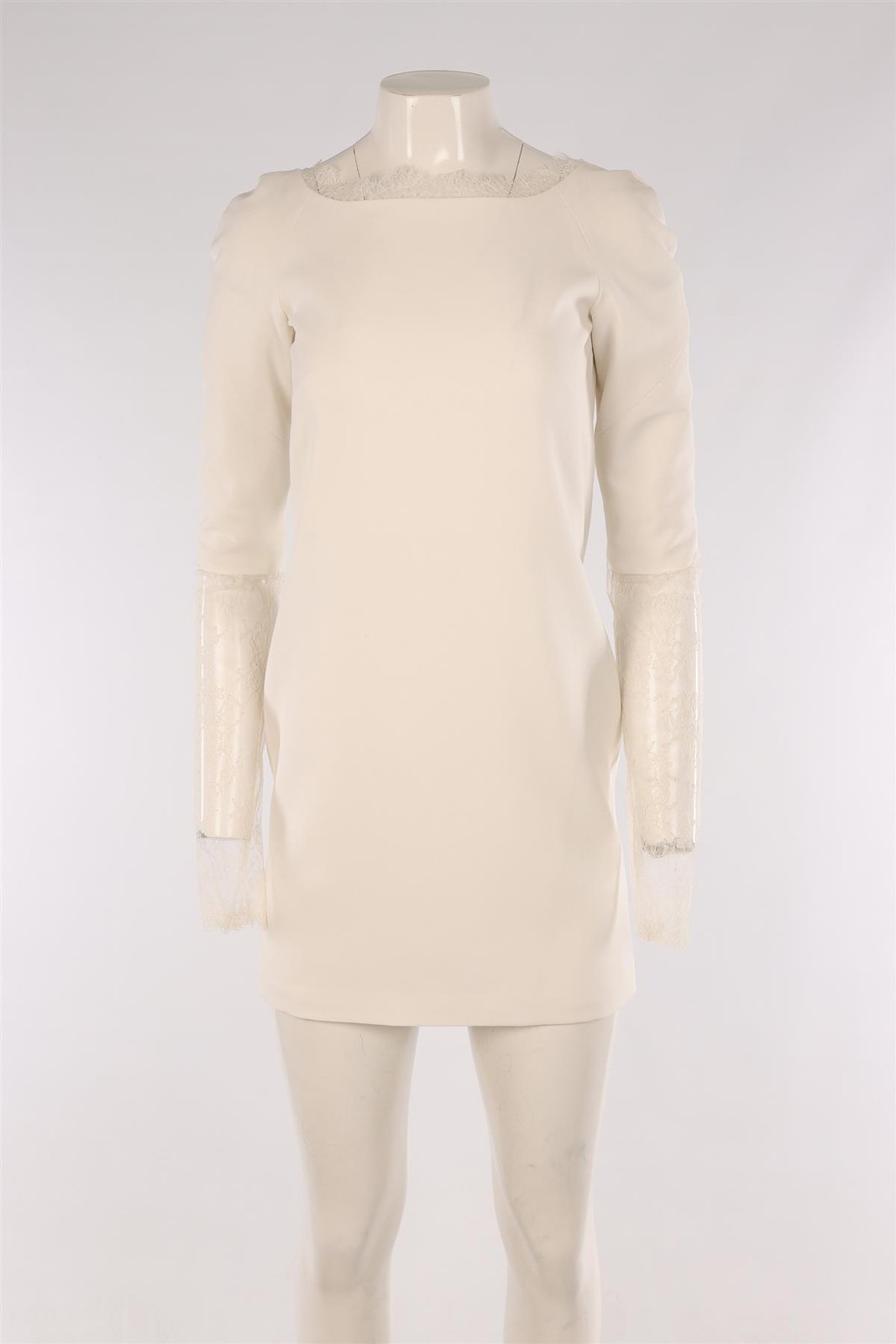 RIME ARODAKY WHITE WOVEN MINI DRESS FR 36 UK 8