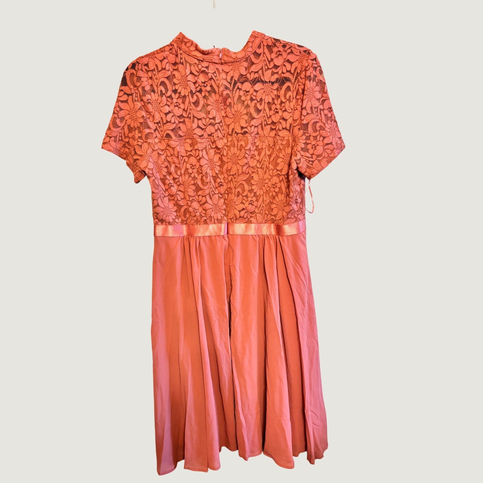 MIUSOL XL Lace Midi Dress New Without Tags Dusty Rose Pink Wedding Cottagecore