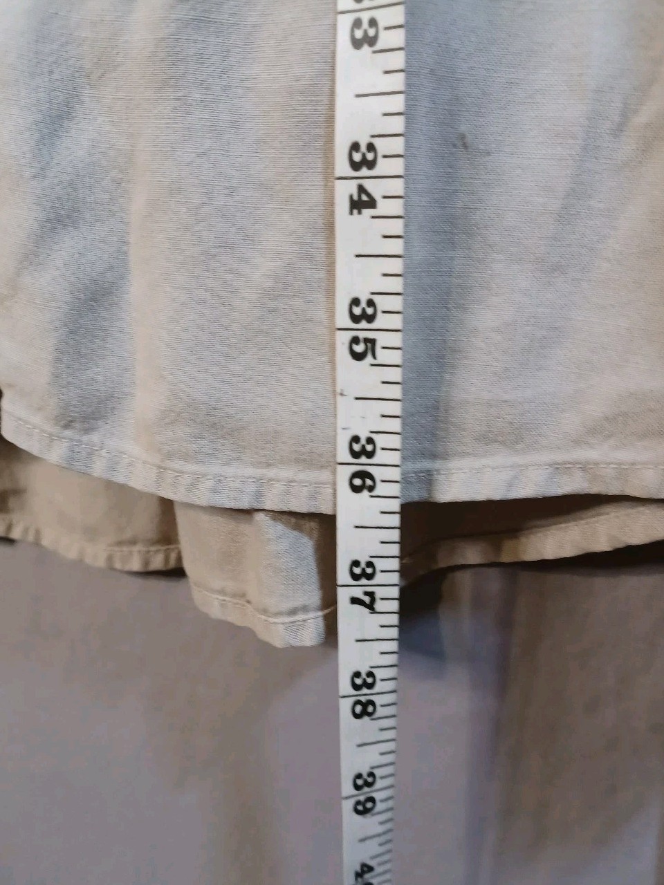 Cloth And Stone Beige Shirt Dress M Belted Waist Rolled Short Sleeve NWT
