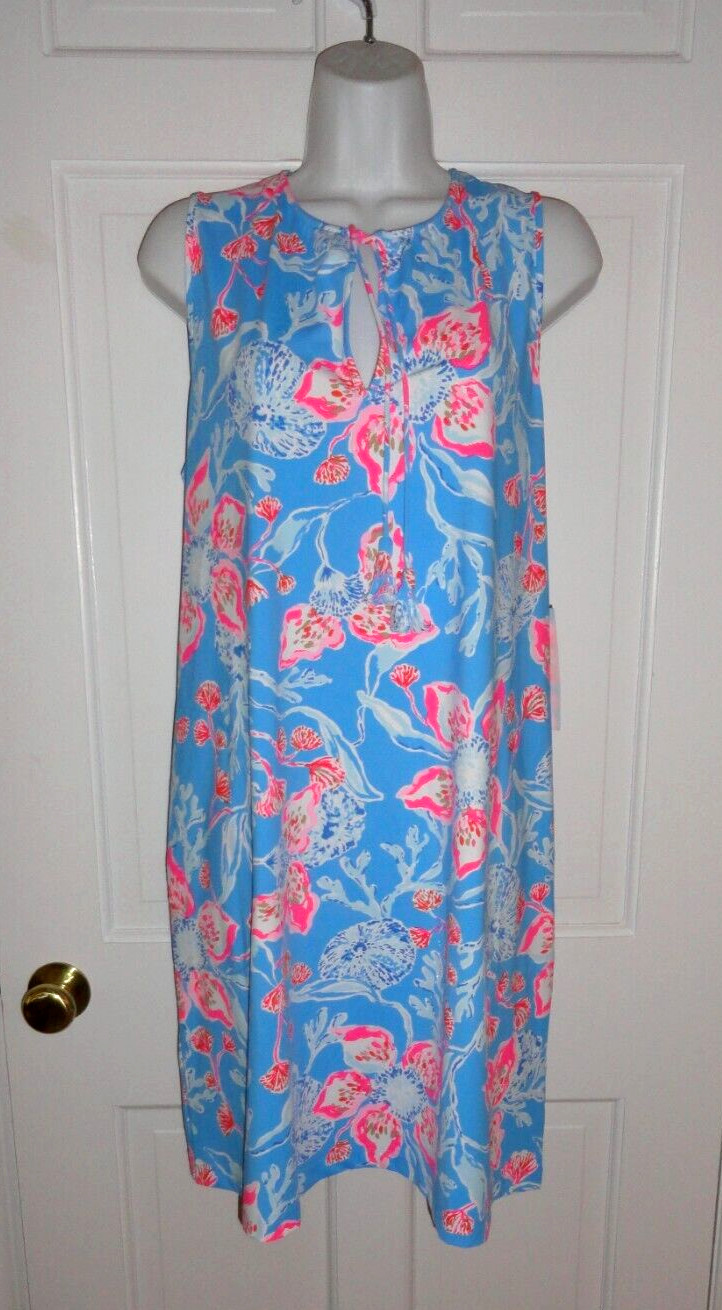 NWT LILLY PULITZER MULTI BAHAMIAN RHAPSODY JOHANA SLEEVELESS COVERUP XL